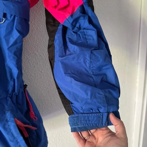 Vintage Columbia Sportswear Nylon Outerwear Large Radial Sleeve Windbreaker Ski - Picture 7 of 16